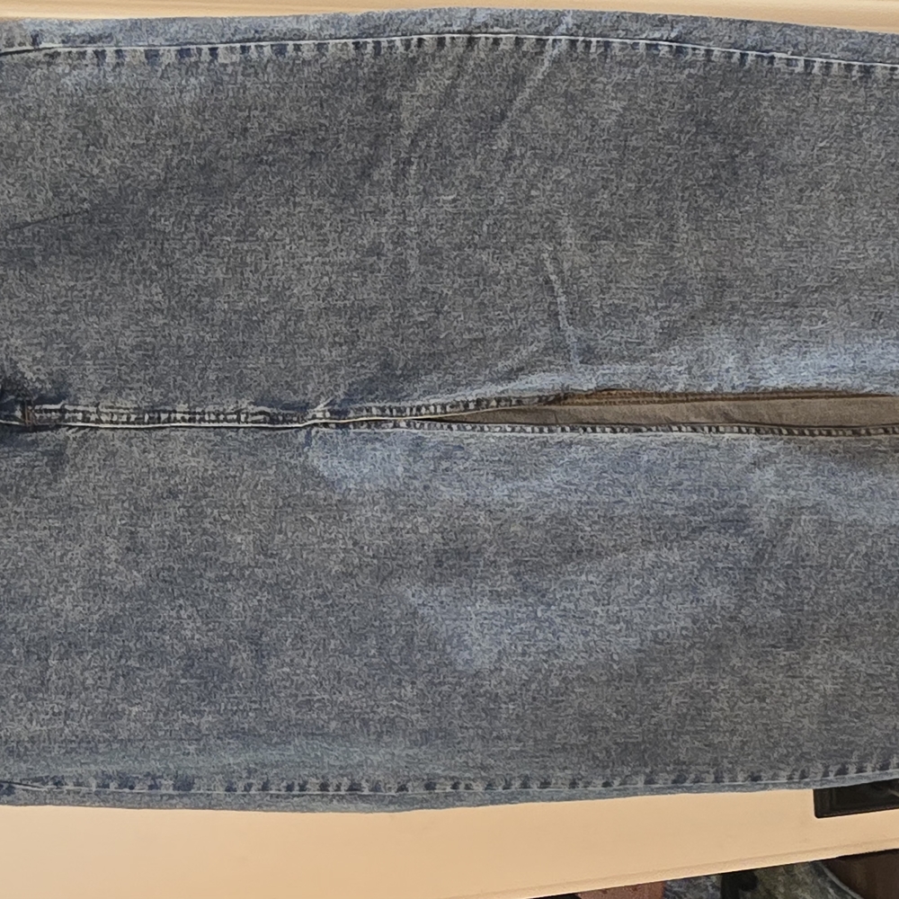 Target brand Blue Straight Jean skirt